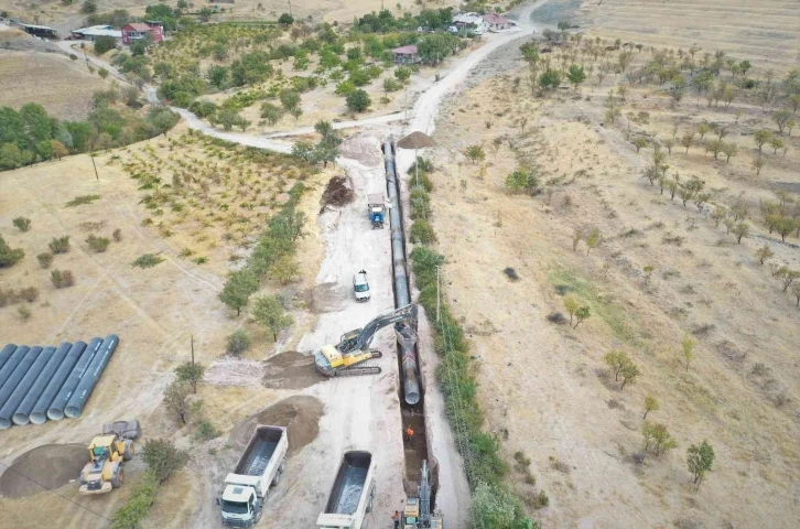 Elazığ’da 4 beldenin su ihtiyacını karşılayacak projede çalışmalar sürüyor
