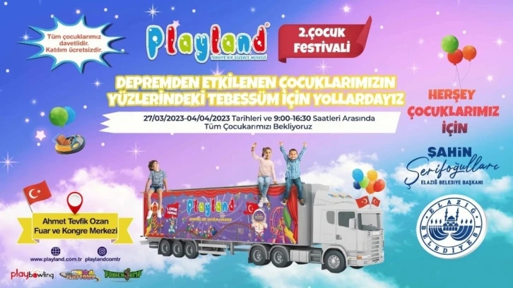 Elazığ’da çocuk festivali düzenlenecek
