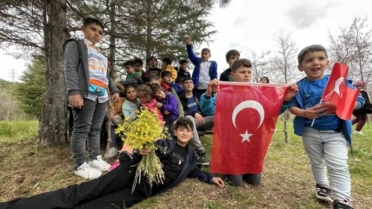 Elazığ’da depremzede çocuklara doğal terapi
