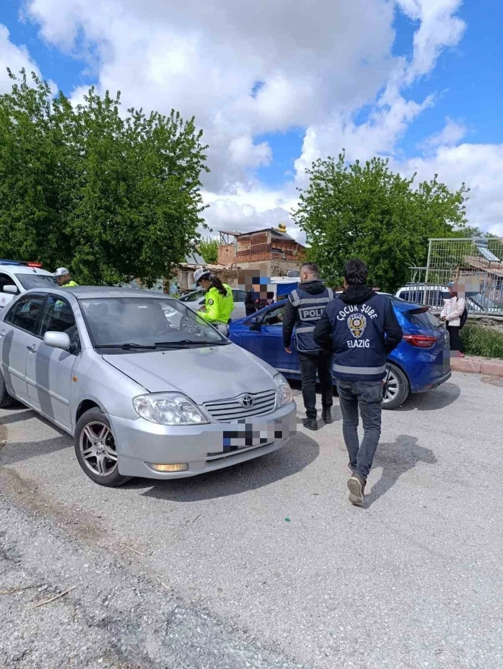 Elazığ’da okul önü denetimleri sürüyor
