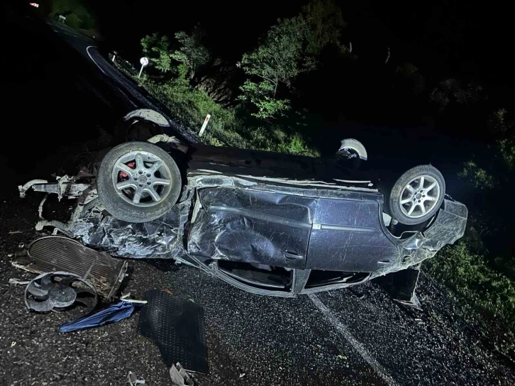 Elazığ’da otomobil takla attı: 1 ölü
