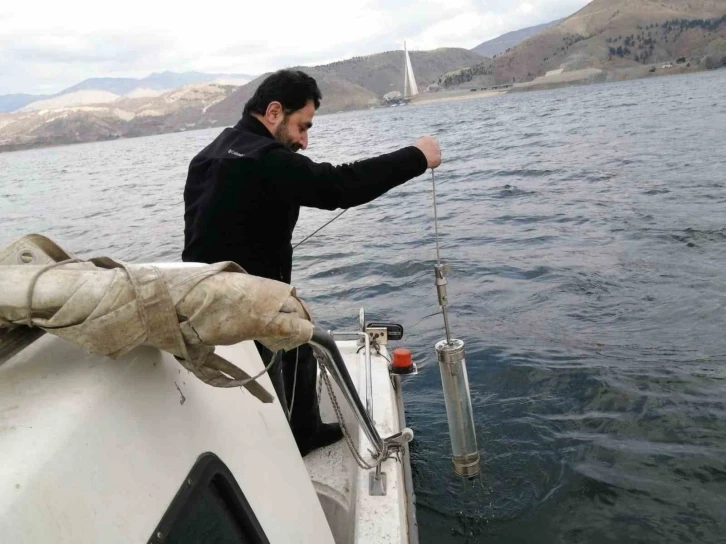 Elazığ’da su kaynaklarında saha çalışması
