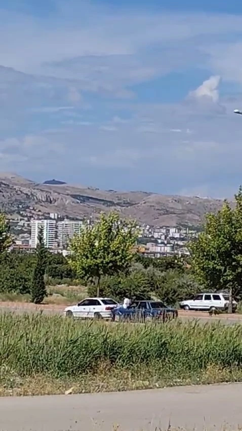 Elazığ’da tehlikeli anlar
