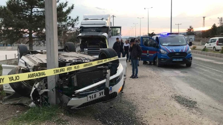 Elazığ’da trafik kazasında 5 kişi  yaralandı