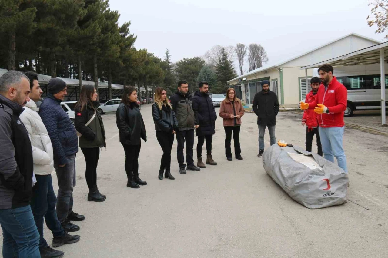 Elazığ’da Türk Kızılayı’ndan eğitim
