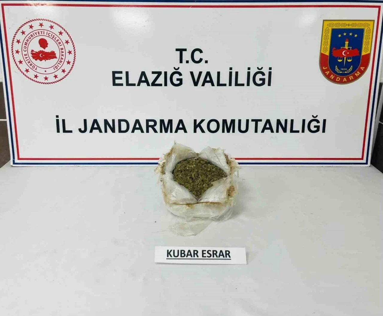 Elazığ’da uyuşturucu ele geçirildi: 1 gözaltı
