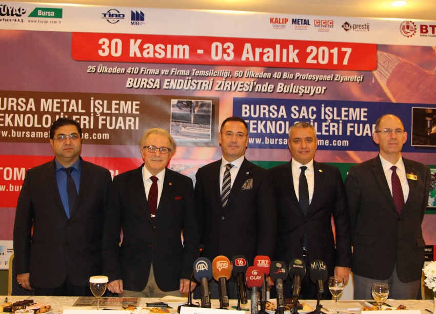 Endüstri Zirvesi Bursa'da kapılarını açıyor