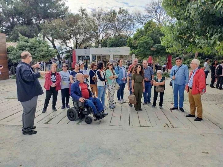 Engellilerin antik kent gezisi, belgesele konu oldu
