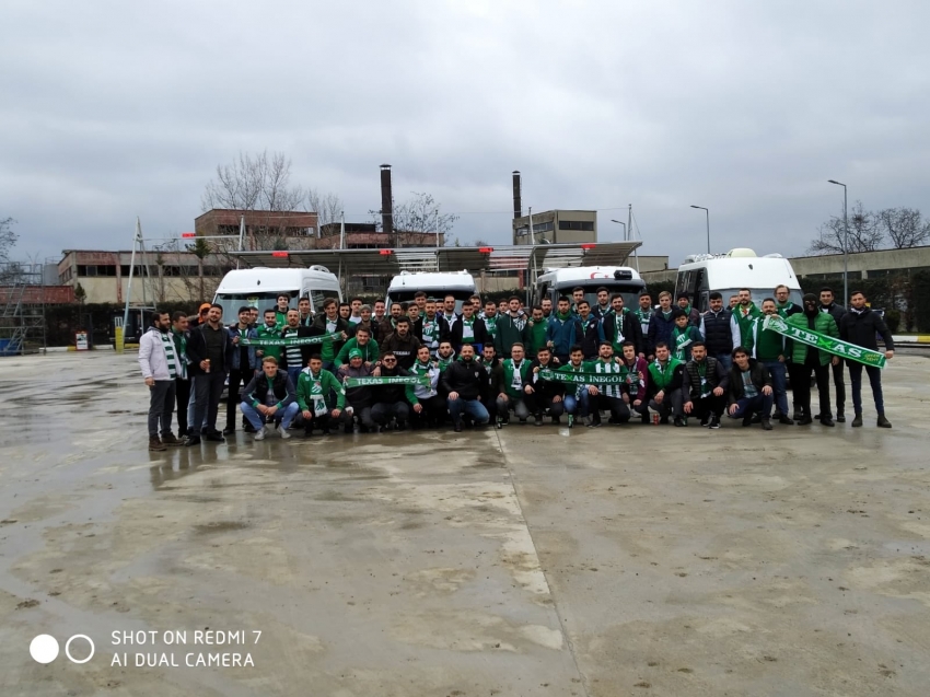  İnegöl Bursaspor Taraftarları Derneği'nden örnek davranış