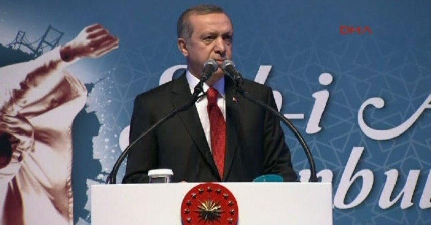 Erdoğan, "Bombalar bambaşka hesaplar için atılıyor"