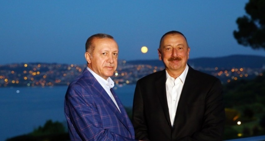 Cumhurbaşkanından özel Aliyev paylaşımı