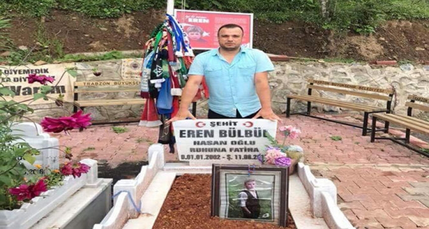 Eren Bülbül için 4 bin kilometre yol katetti