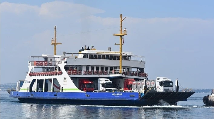 Erdek-Tekirdağ ve Adalar feribot seferleri iptal edildi