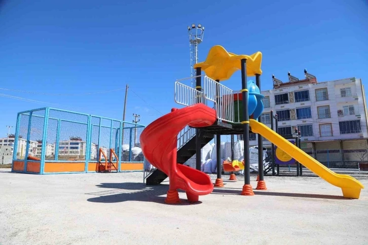 Ergani’de 3 yeni park yapıldı
