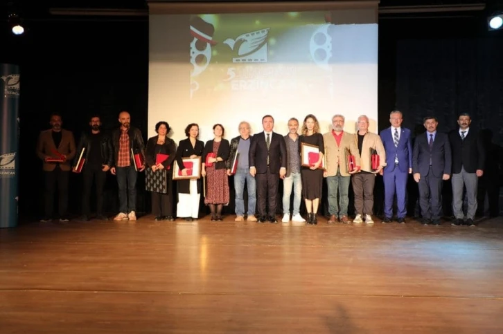 Erzincan 5. Uluslararası Kısa Film Festivali ödül töreniyle son buldu
