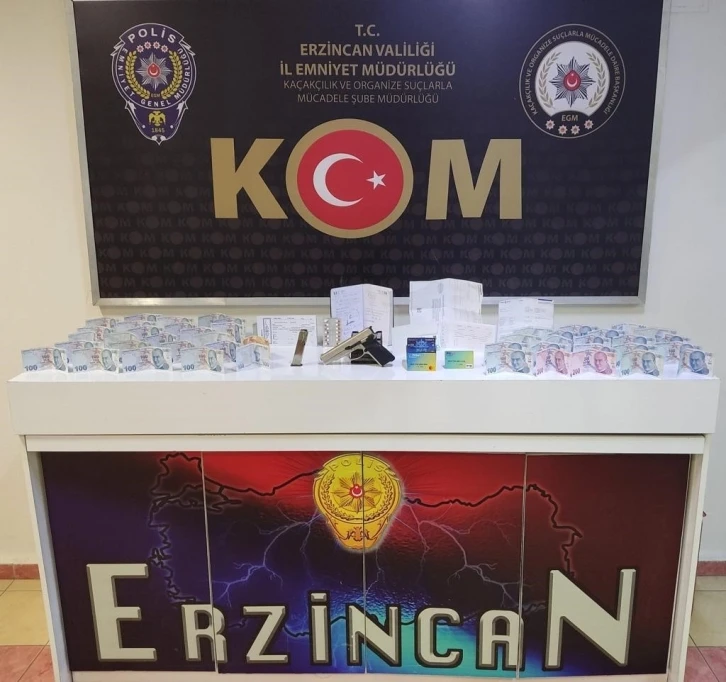 Erzincan’da "GİRDAP" operasyonunda 5 şüpheli yakalandı
