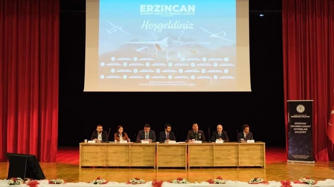 Erzincan’da "Savunma Sanayi Yatırımları Çalıştayı" düzenlendi
