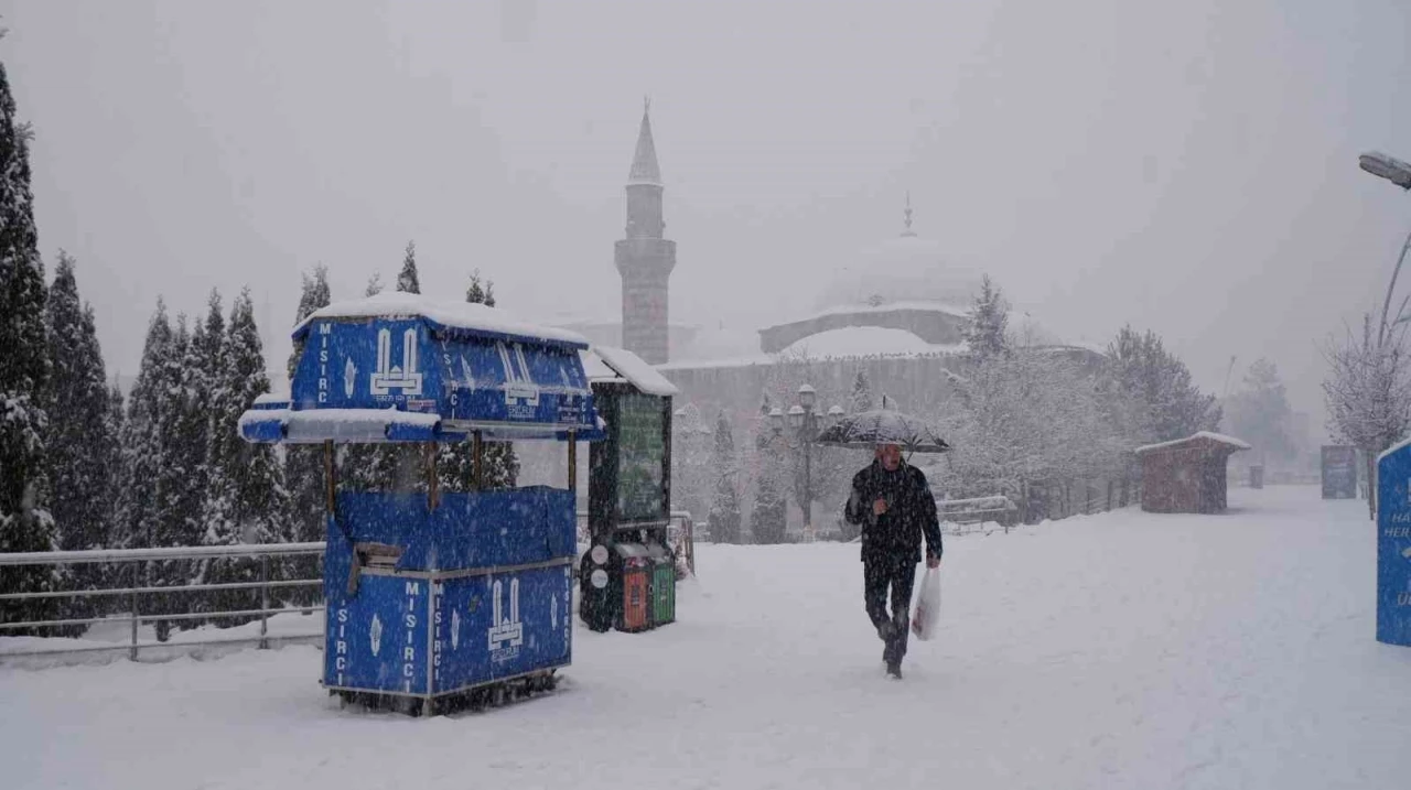 Erzurum beyaza büründü
