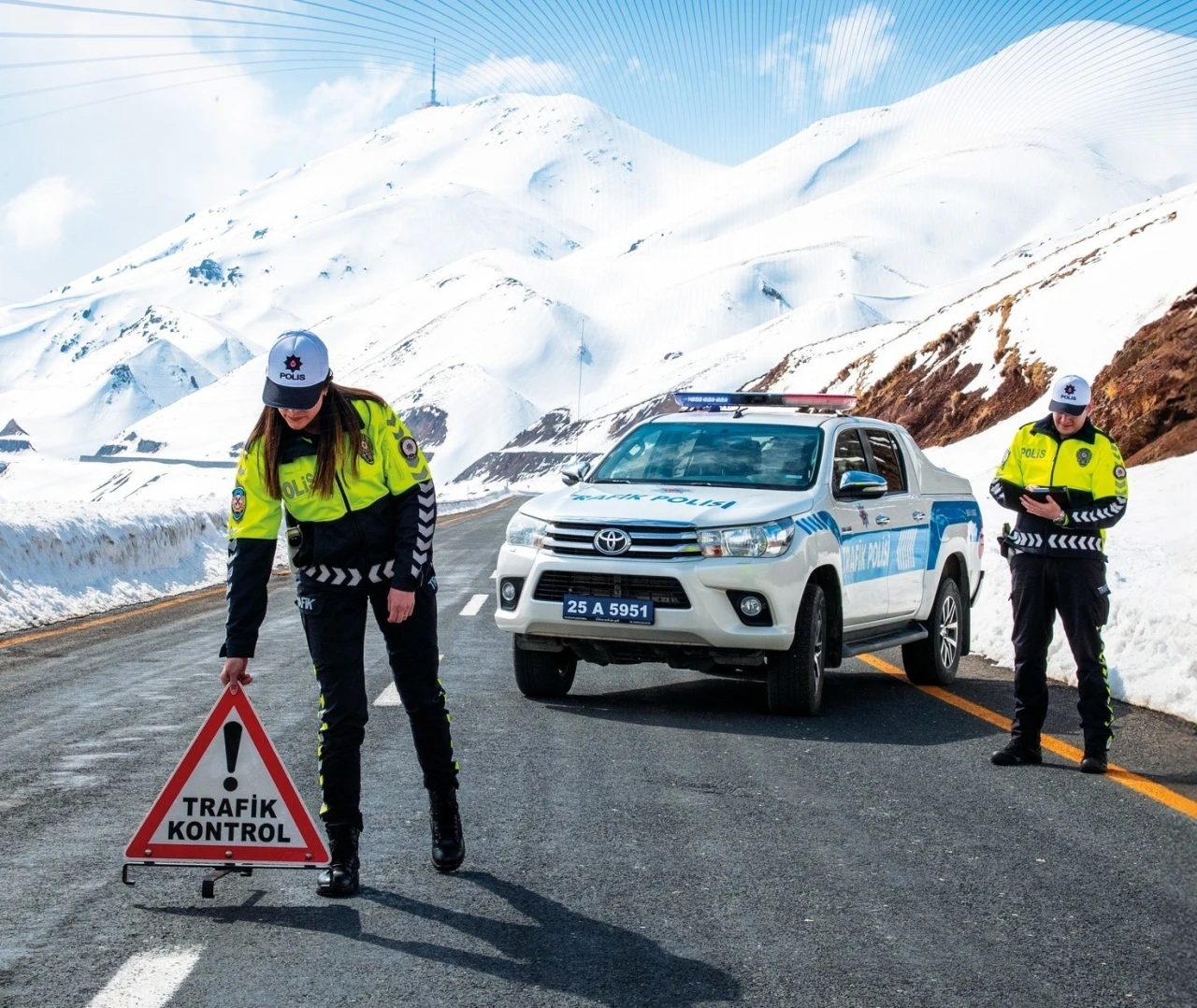 Erzurum’da 9 ayda bin 402 trafik kazası
