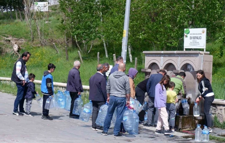 Erzurumluların vazgeçemediği çeşme
