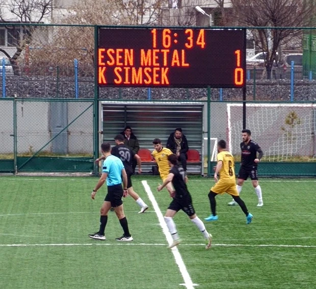 Esen Metalspor: 2 - Kocasinan Şimşekspor: 1
