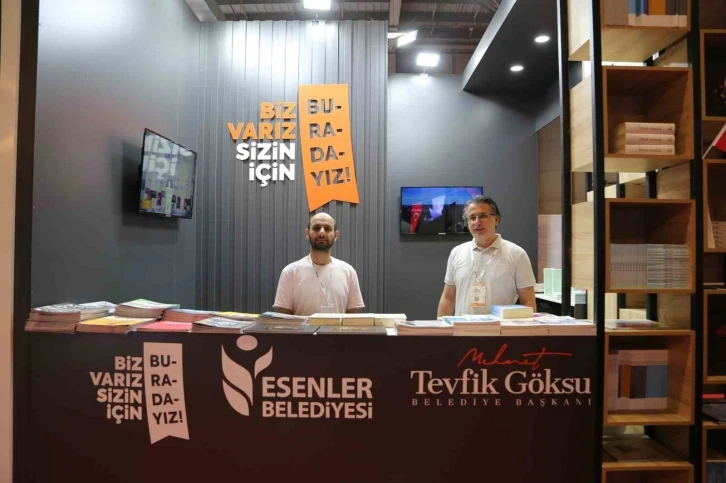 Esenler Belediyesi tüm yayınlarıyla kitap fuarında
