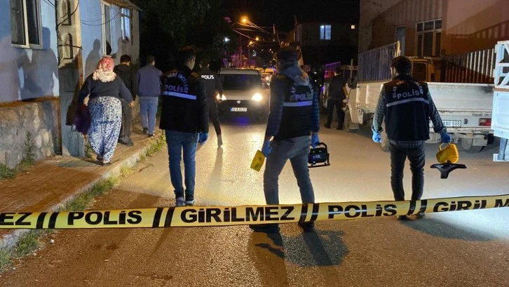 Eşine şiddet uygulayan, baldızını bıçaklayan şahsı polis uyarı ateşiyle durdurdu