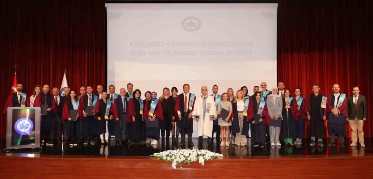 ESOGÜ 2023 Yılı Ödülleri sahiplerini buldu
