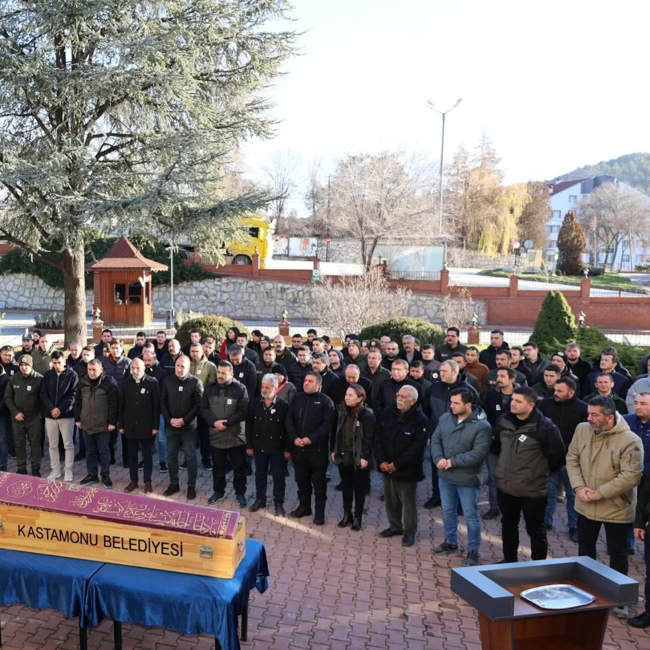 Evinde ölü bulunan orman muhafaza memuru memleketine uğurlandı
