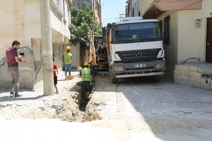 Eyyübiye’de doğalgaz çalışmaları devam ediyor
