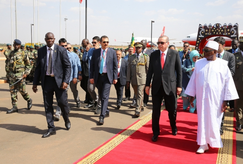 Cumhurbaşkanı Erdoğan Mali’de