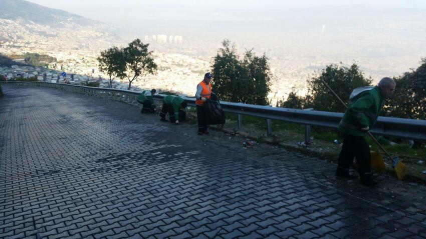 Yıldırım'da hijyen çalışması devam ediyor