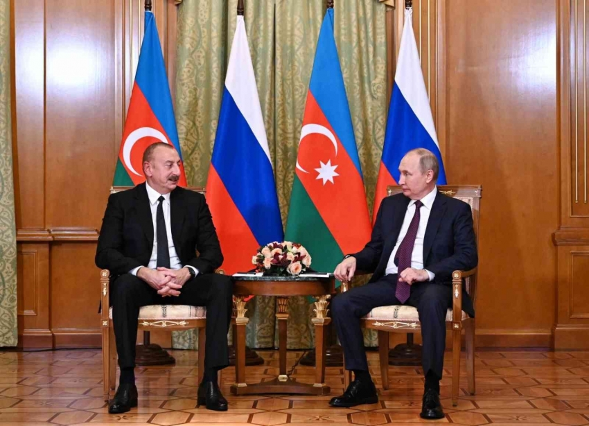 Aliyev ve Putin görüştü