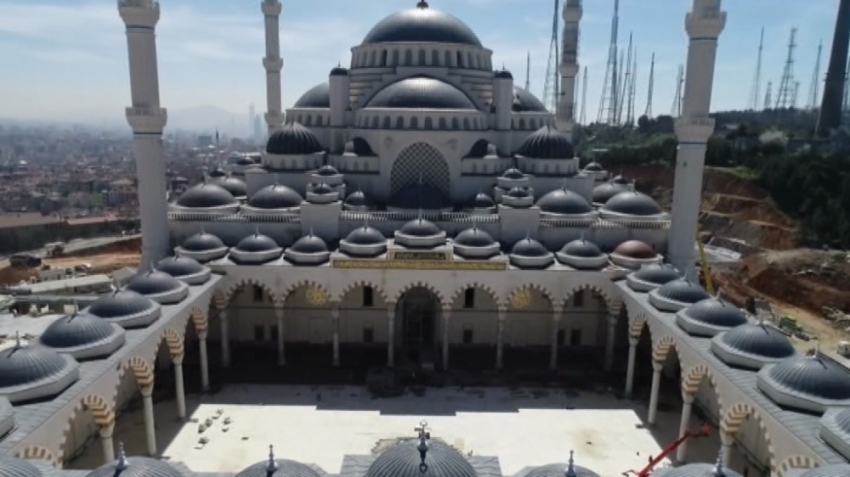 Çamlıca Camii Kadir Gecesini bekliyor