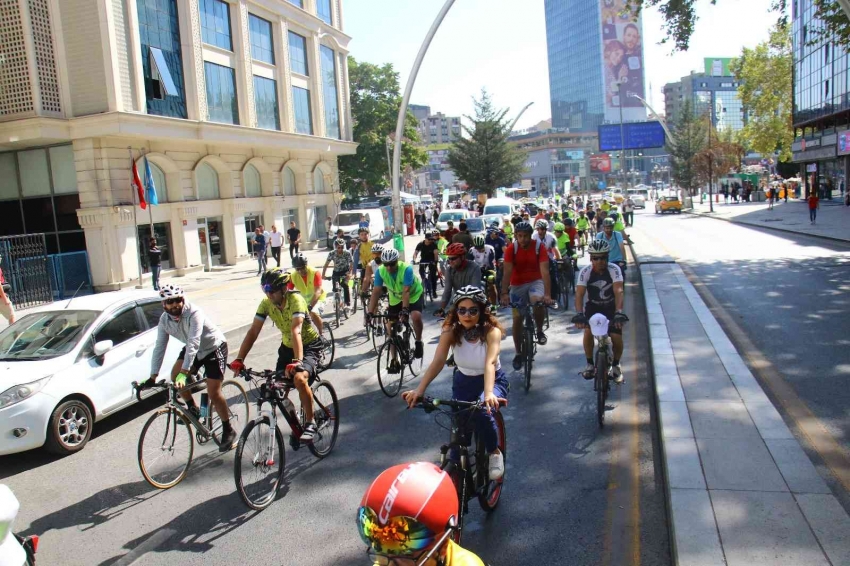 Pedallar Avrupa Hareketlilik Haftası için çevrildi