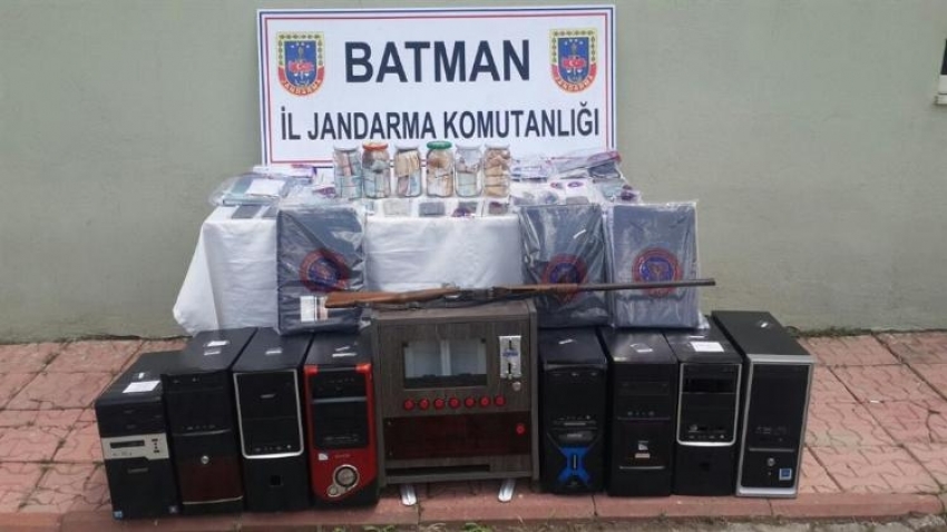 Batman’d bahis operasyonu: 14 gözaltı