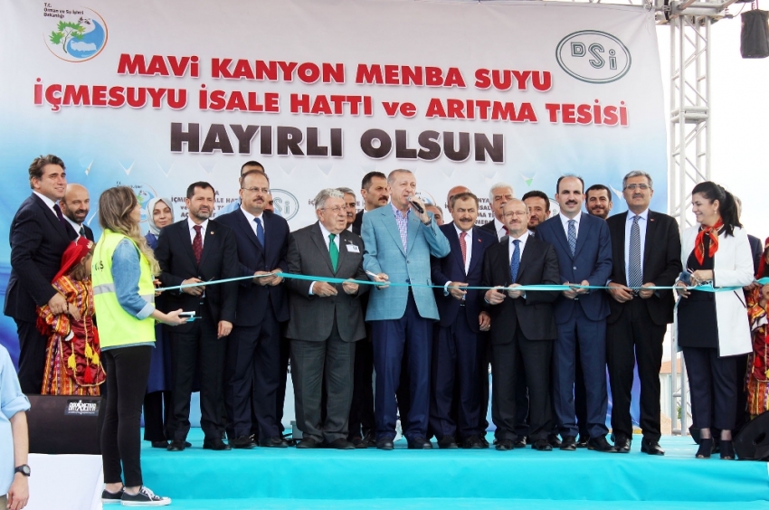 Erdoğan Konya’da tesis açtı