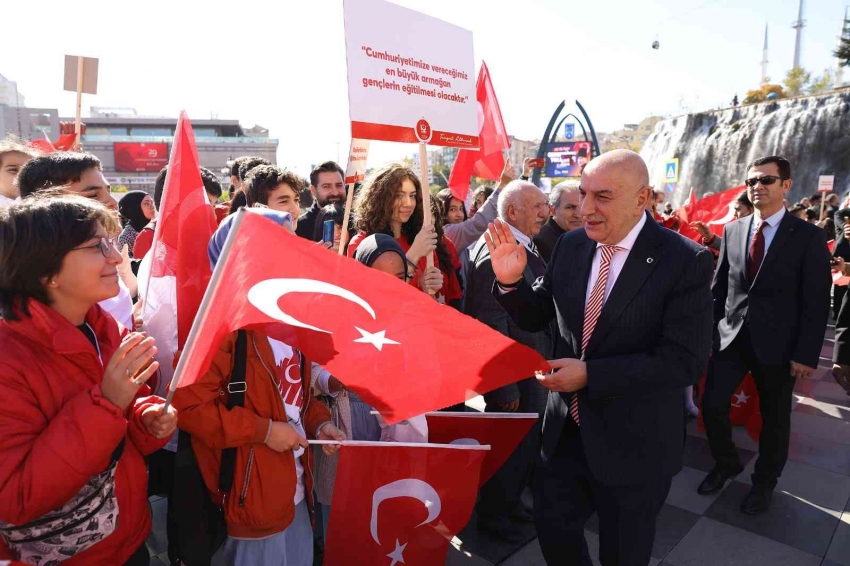 Cumhuriyet Bayramı etkinlikleri renkli anlara sahne oldu