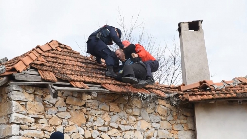 Komşusu ile arazi sorunu olan vatandaş intihar girişiminde bulundu