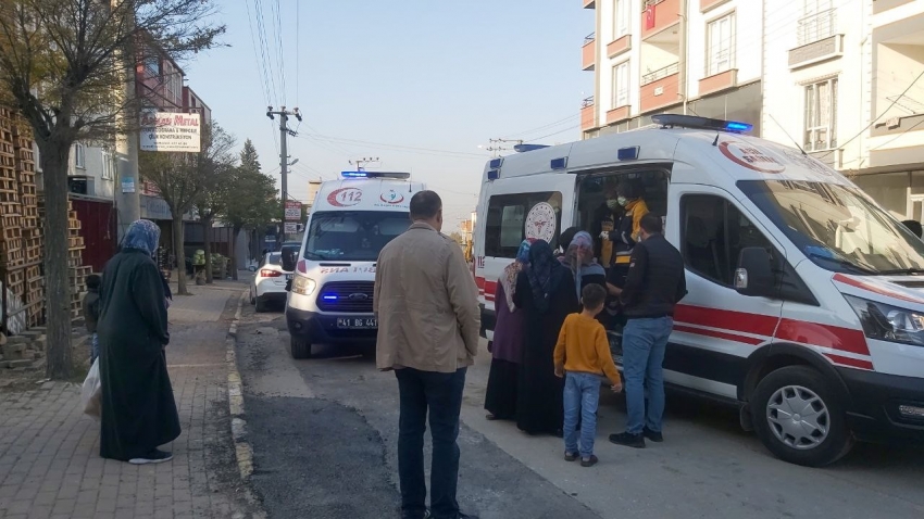 Sobadan sızan gaz, anne ve 2 çocuğunu hastanelik etti