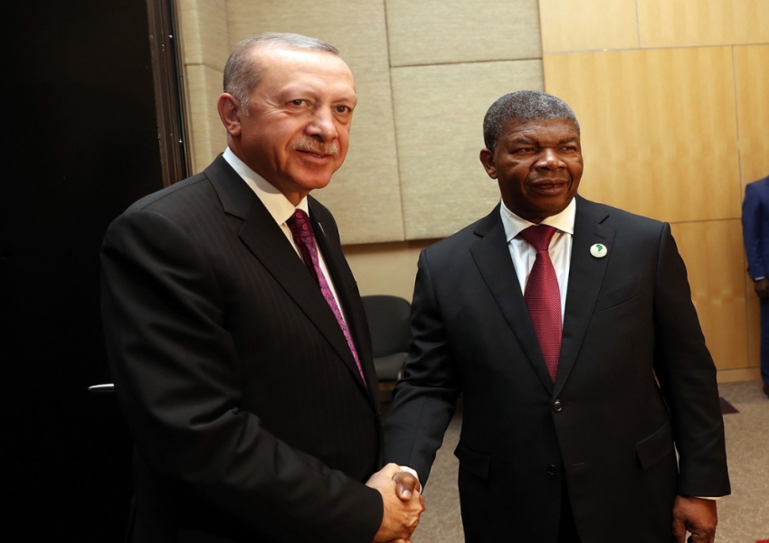 Cumhurbaşkanı Erdoğan Togo ve Angola Cumhurbaşkanları ile görüştü