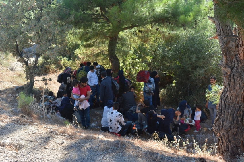 106 kaçak göçmen yakalandı