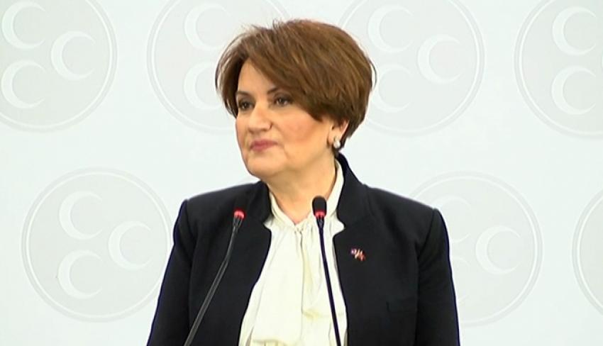 Meral Akşener adaylığını açıkladı