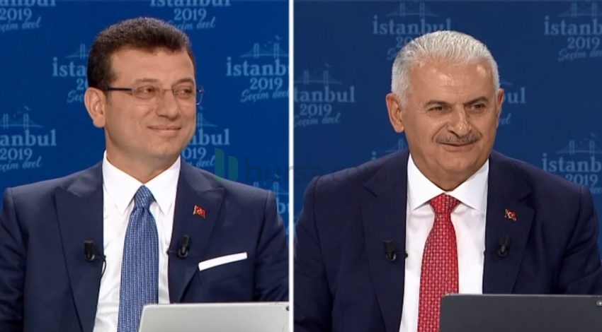 Yıldırım ve İmamoğlu canlı yayında bir araya geldi 