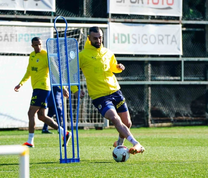 Fenerbahçe’de, Serdar Dursun ilk antrenmanına çıktı