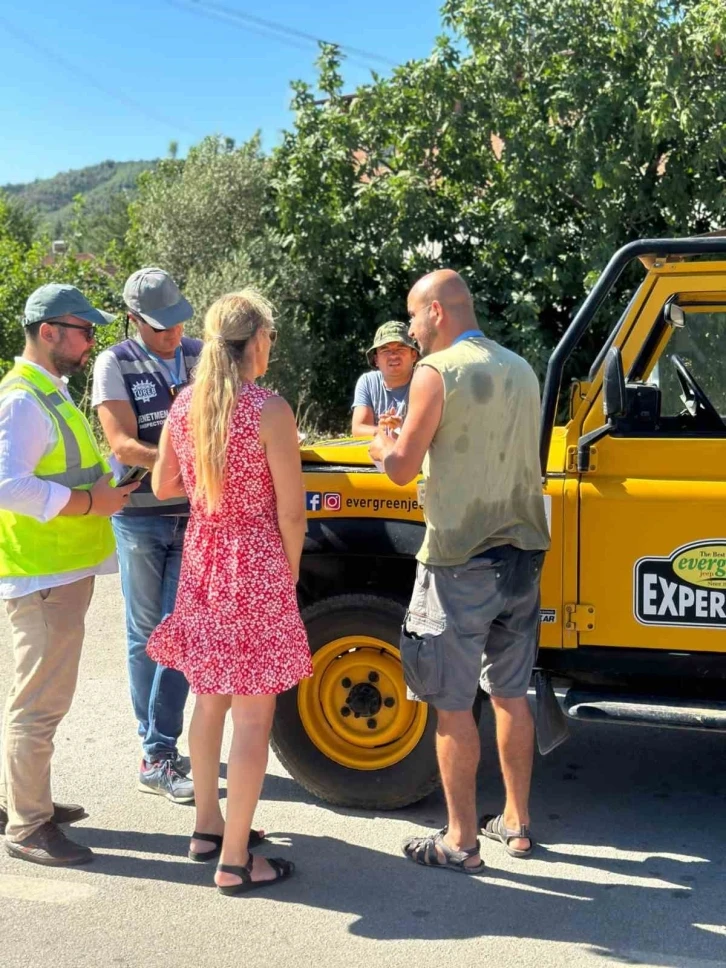 Fethiye’de kaçak turlara geçit yok
