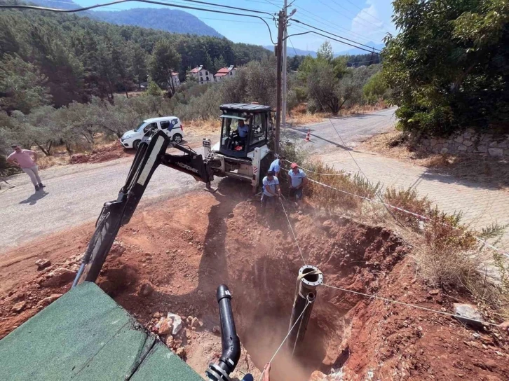 Fethiye’nin içme suyu sıkıntısı sona eriyor
