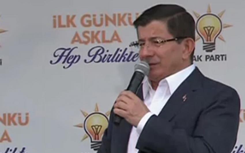  Davutoğlu: ’’Hz. İbrahim gibi duracağız”