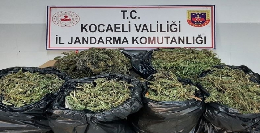 Bir evde 25 kilo 685 gram esrar ele geçirildi