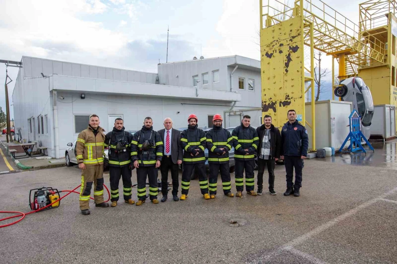 Filistinli ‘alev avcıları’, Bursa’da eğitiliyor